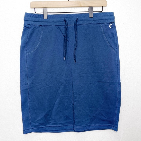 Zyia Active Take Me Everywhere Skirt Blue Size XL Pockets - Picture 2 of 6